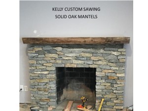 2" Oak Mantels